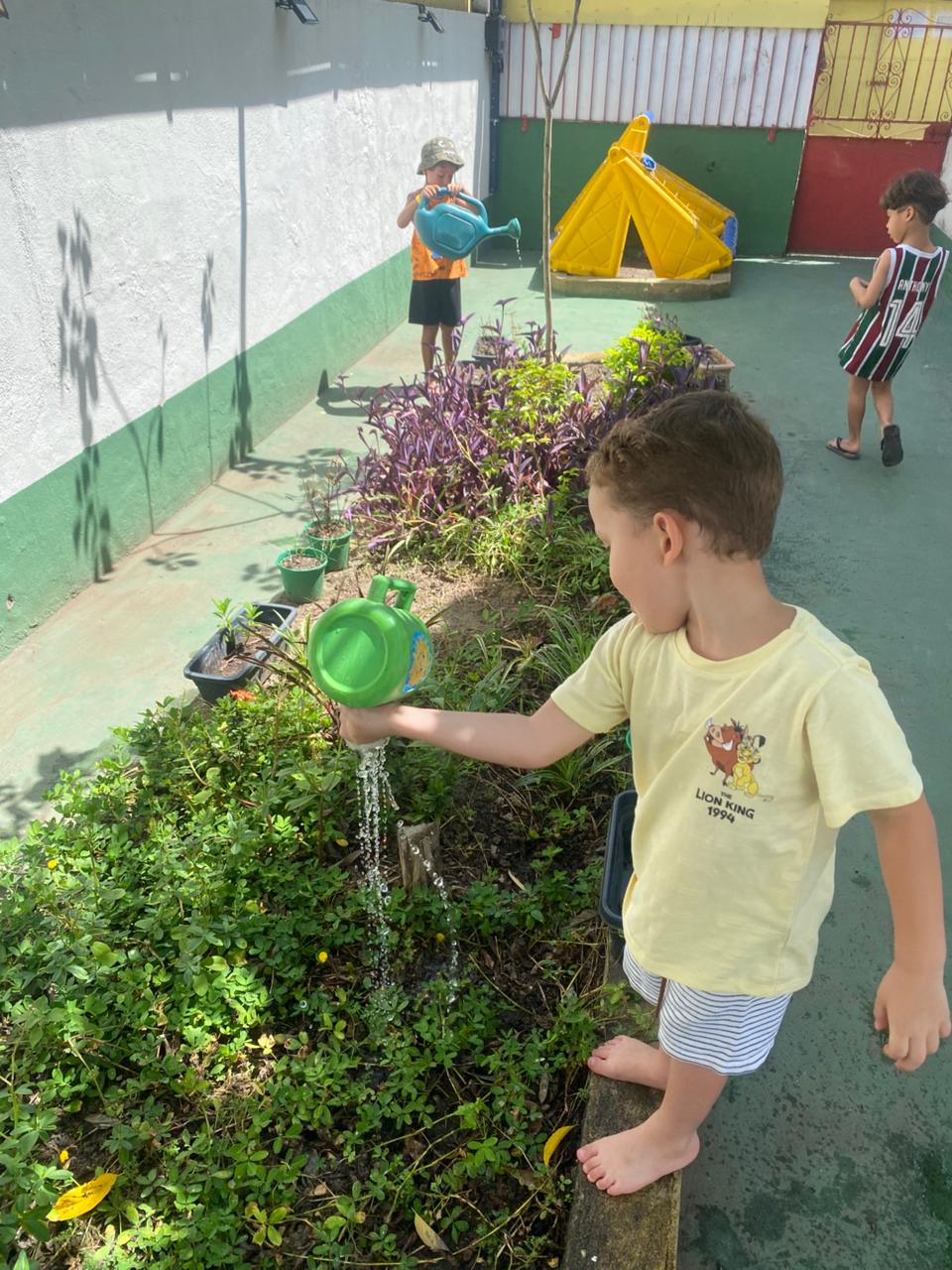 Brincadeira ao ar livre